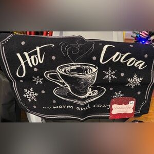 Black and White Winter Themed rug